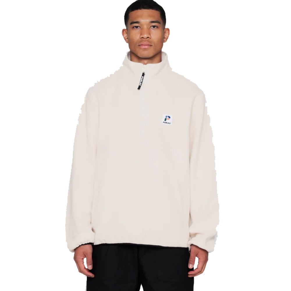 Resse 1/4 Zip Sweatshirt - Ecru