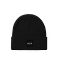 Essential Box Logo Beanie - Black