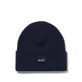 Essential Box Logo Beanie - Navy