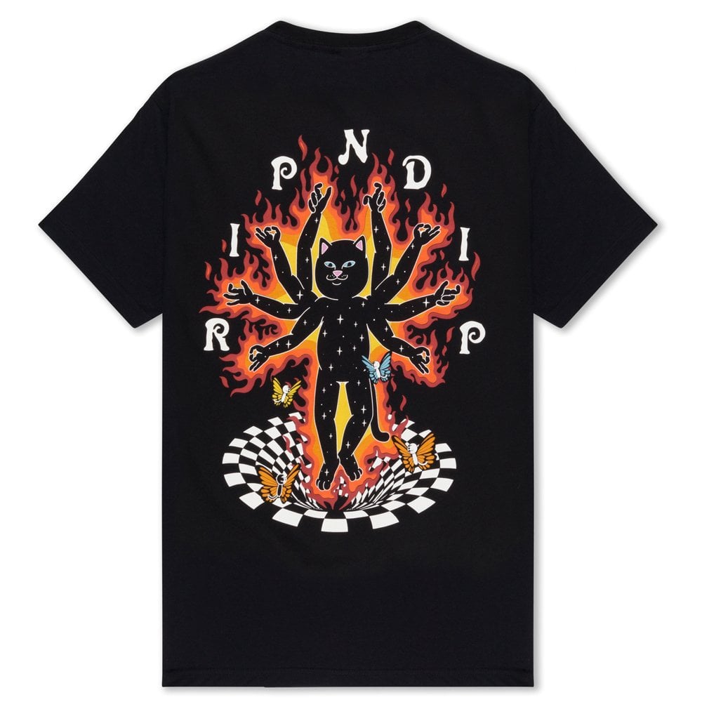 Illusion Jerm T-shirt - Black