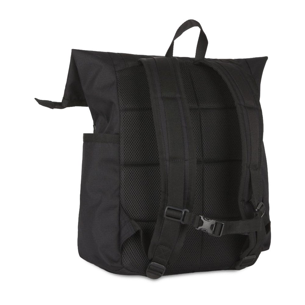 Ashville Roll Top Backpack - Black