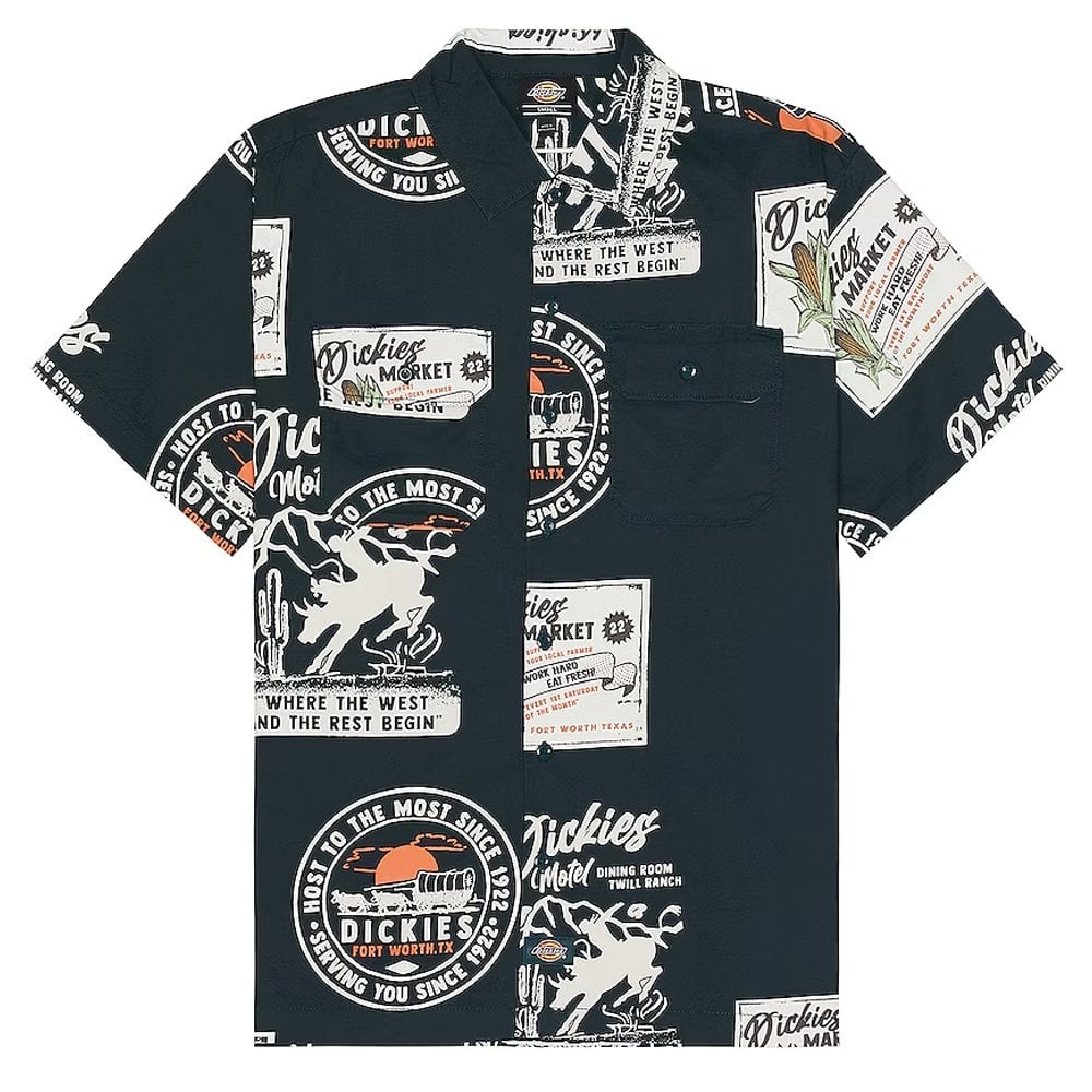 Greensburg Shirt - Vint Aop Dk