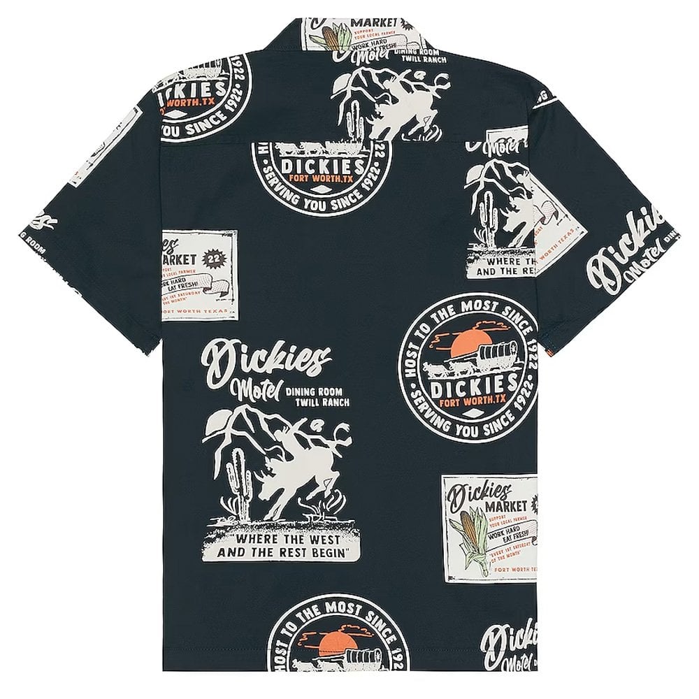 Greensburg Shirt - Vint Aop Dk