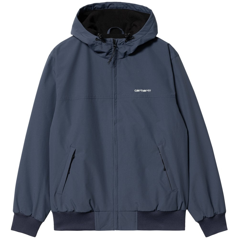 Hooded Sail Jacket - Blue/White
