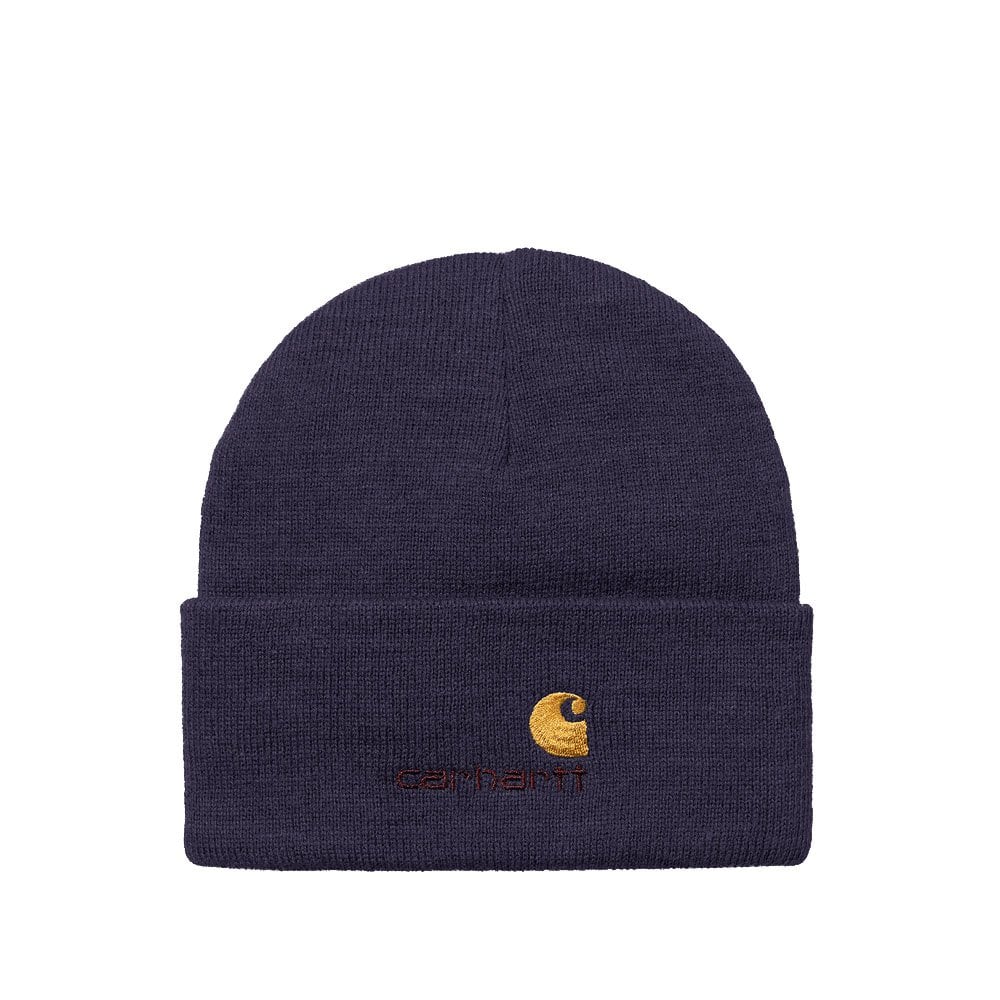American Script Beanie - Cassis