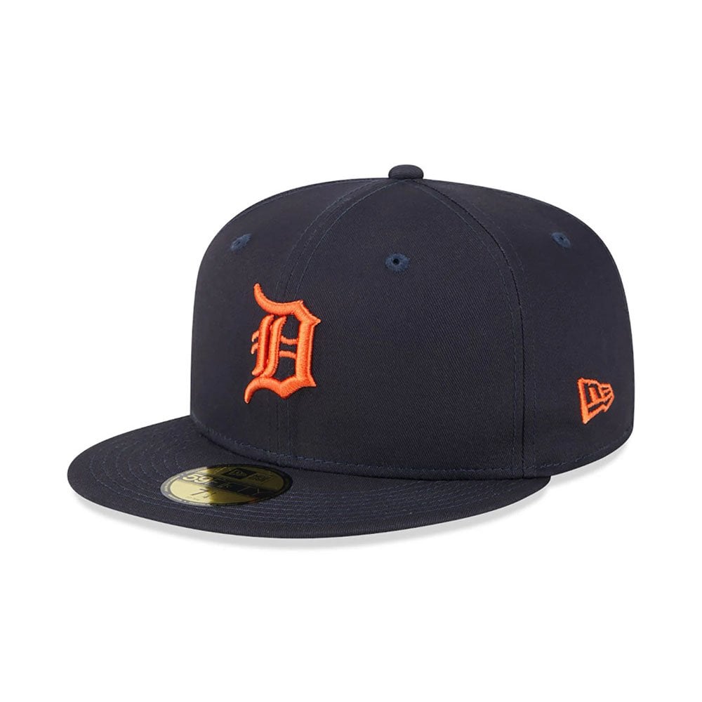 League Essential 59FIFTY Fitted Cap - Dt Nvy/Orang