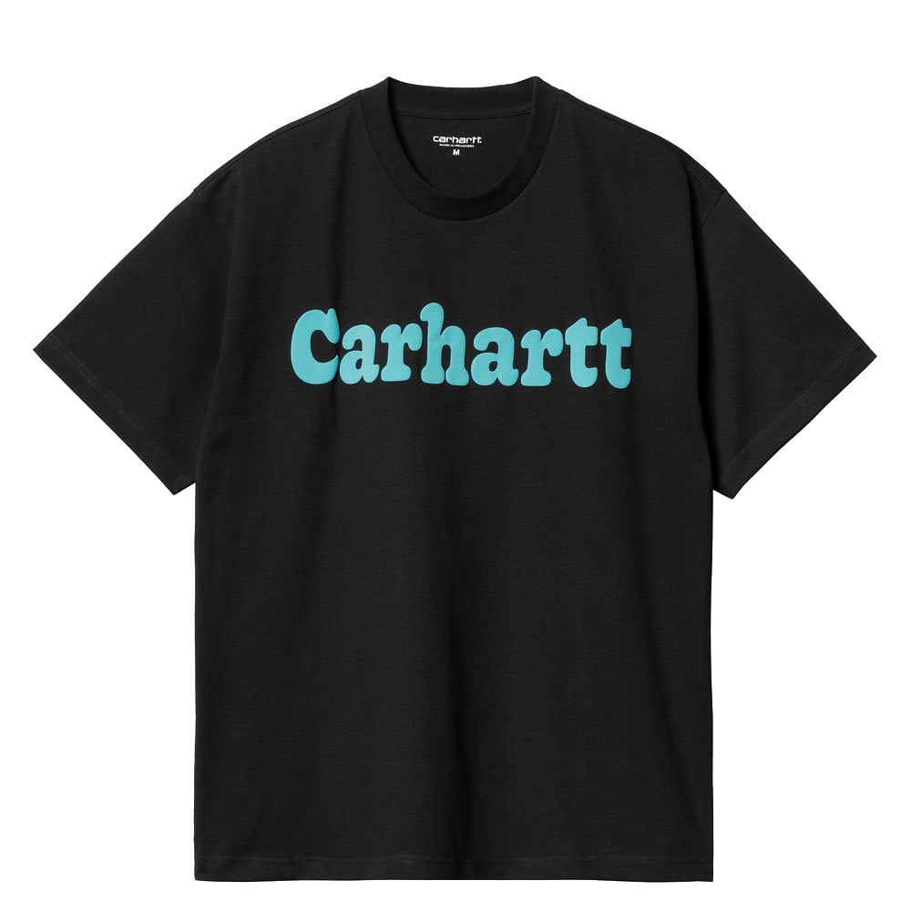 Bubbles T-Shirt - Black/Turq