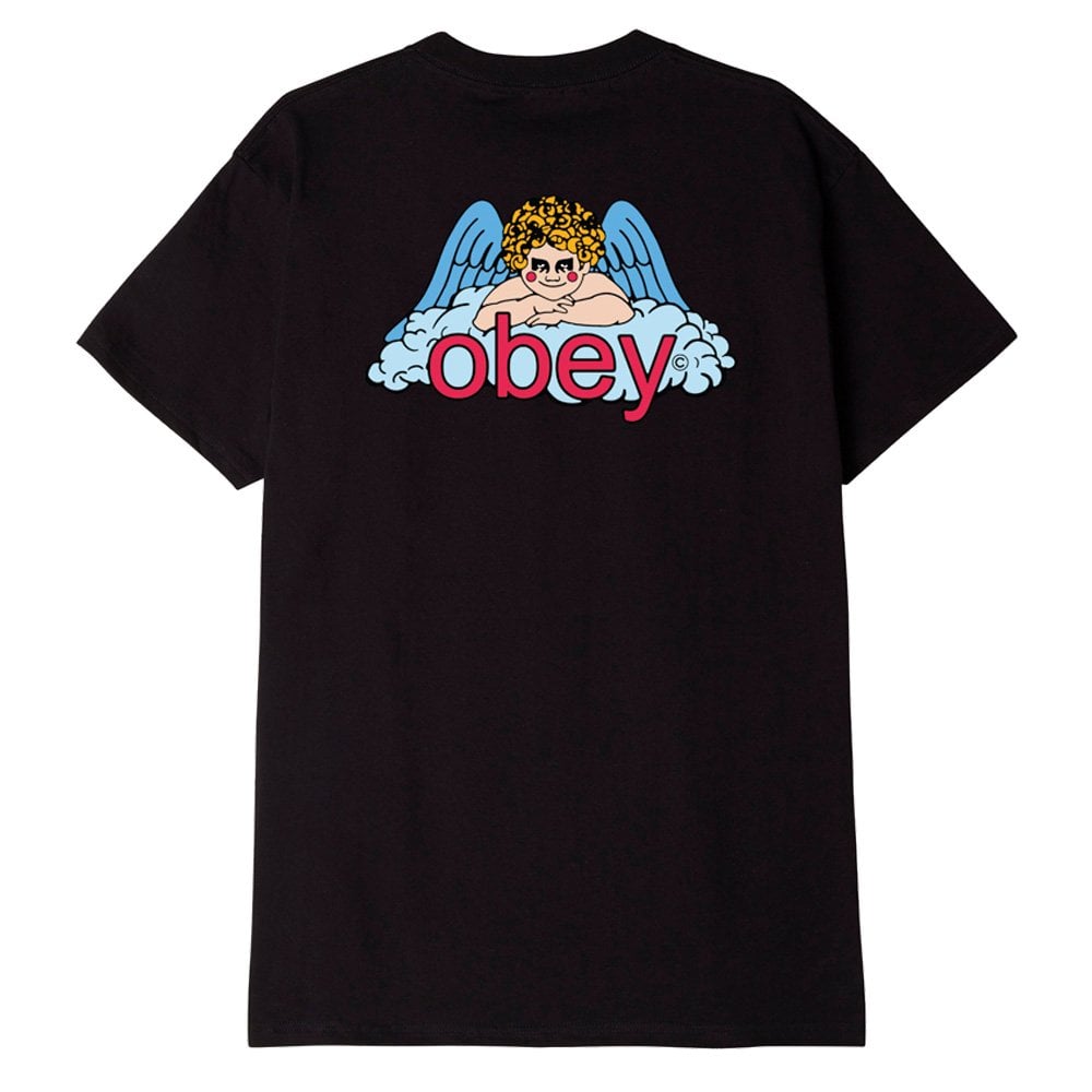 Heaven Angel T-Shirt - Black