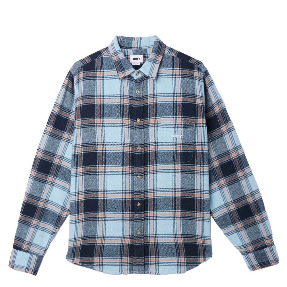 Alex Woven Shirt - Clear Sky