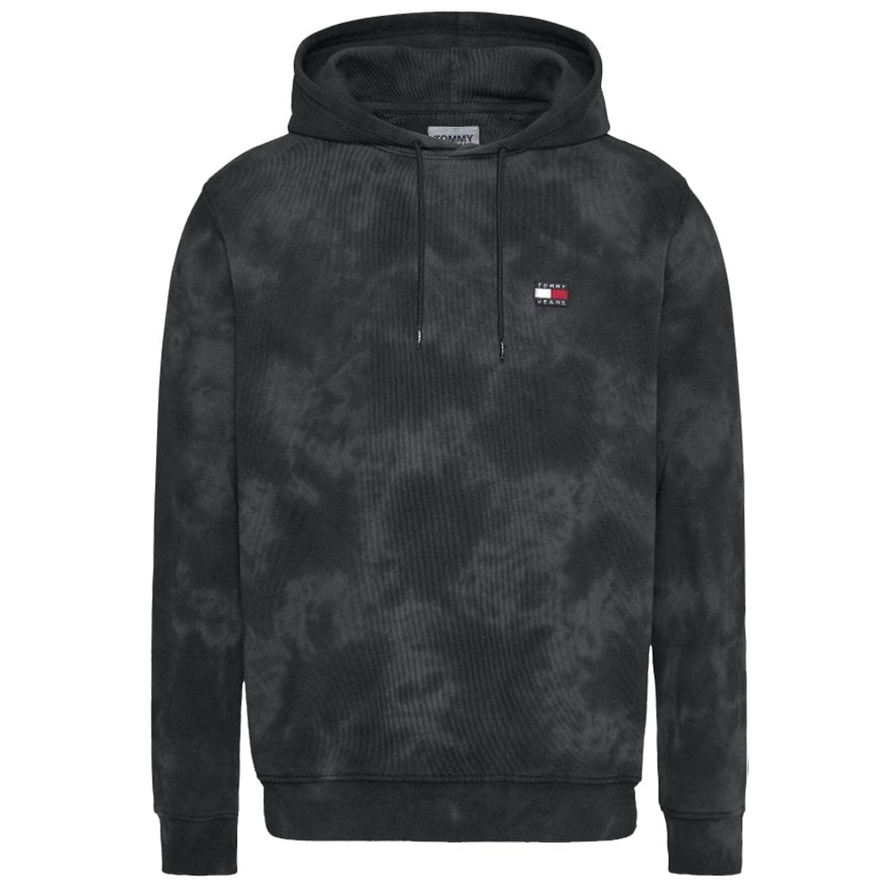 Tie Dye Hood - Black