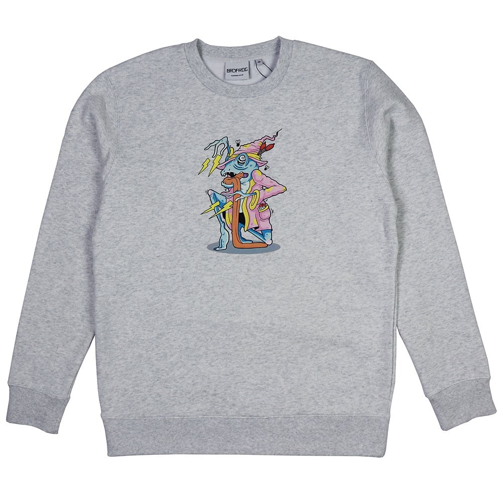 Wizzard Crewneck Sweatshirt - Ash Heather