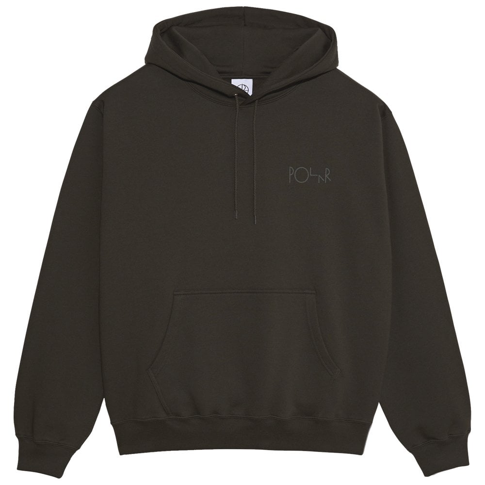 Stroke Logo Hoodie - Dirty Black