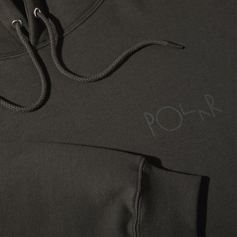 Stroke Logo Hoodie - Dirty Black