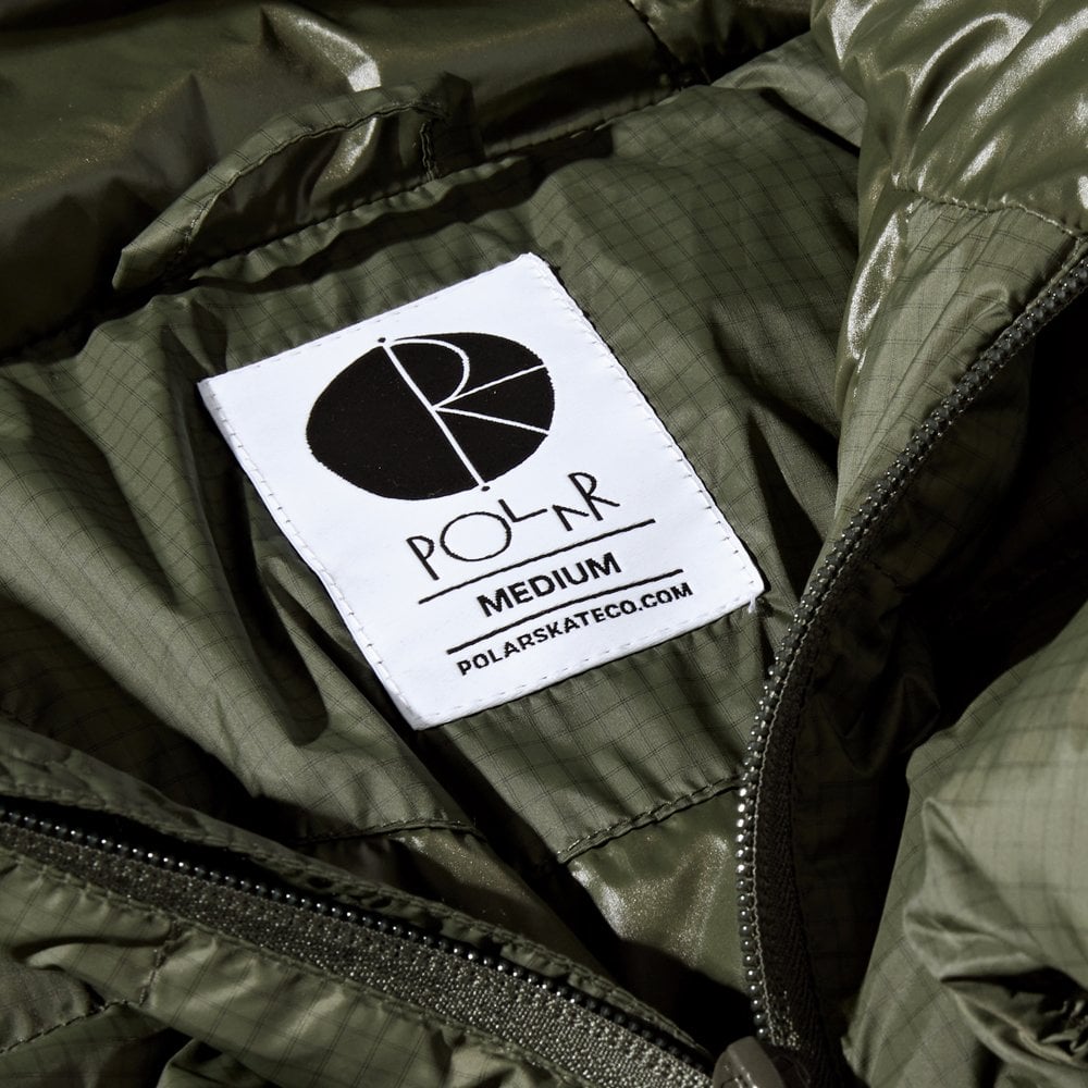 Soft Puffer Jacket - Grey Green