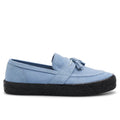 Suede Loafer VM005 - Dust Blu/Blk