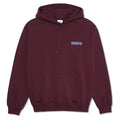 Stretch Logo Hoodie - Dark Wine