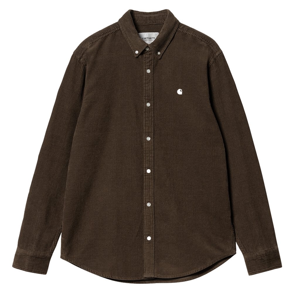 Madison Corduroy Shirt - Buckeye/Wax
