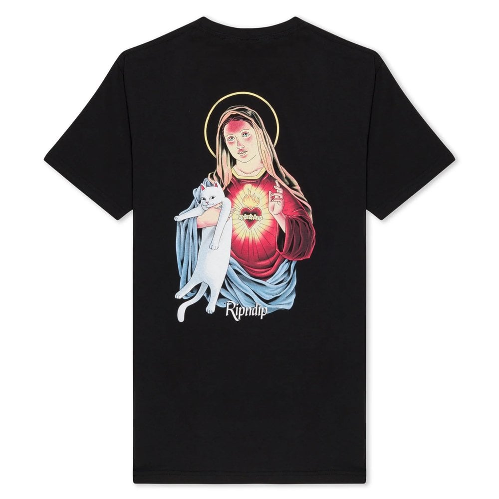Mother Mary T-Shirt - Black