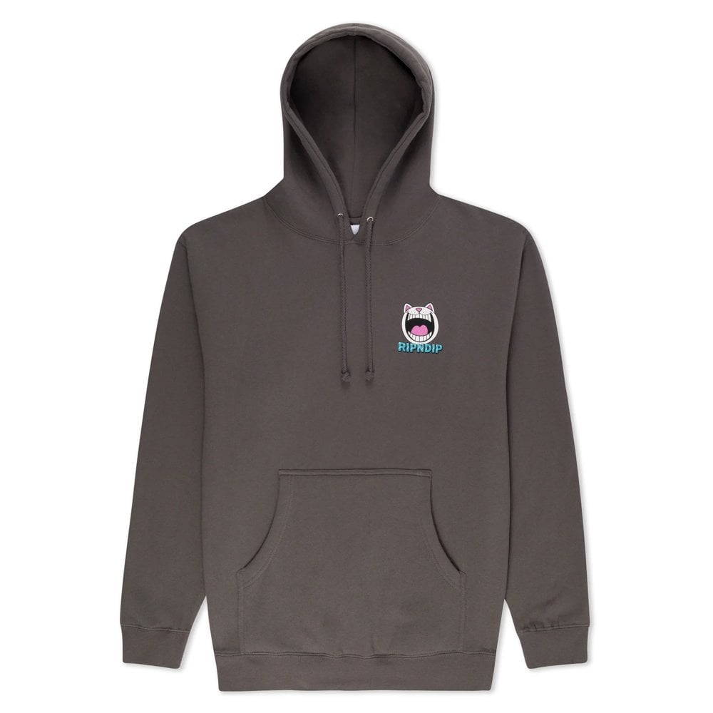 Feline Fine Hoodie - Charcoal