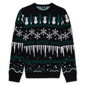 Hohoho Knitted Sweatshirt - Black