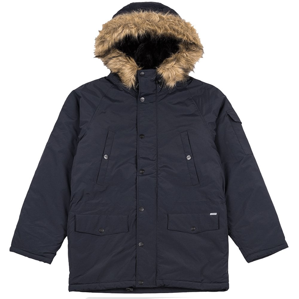 Anchorage Parka - Navy/Black