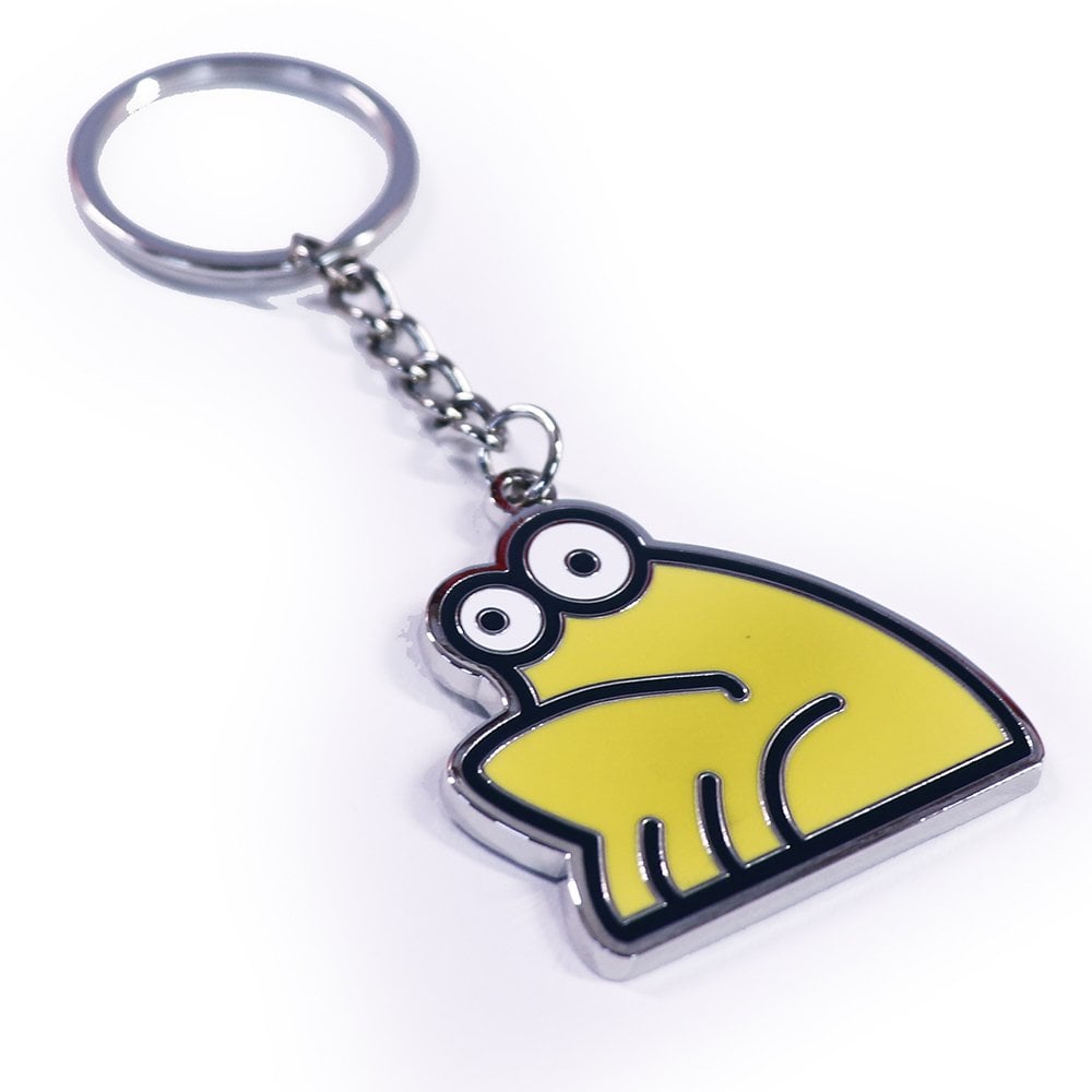 Enamel Keyring - Yellow