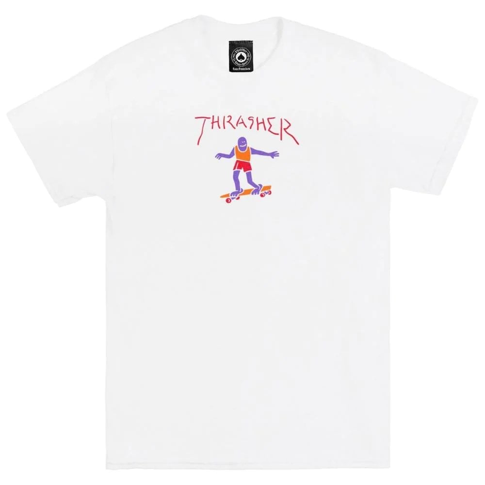 Gonz Fill Logo T-Shirt - White