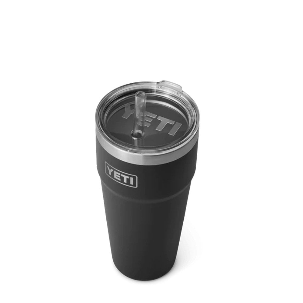 Rambler 26 oz (760 ML) Straw Cup - Black