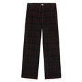 Alma Cord Check Pant - Check Dark
