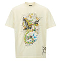 Eagle And Snake Battle T-Shirt - Beige