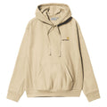 Hooded American Script Sweatshirt - Rattan