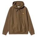 Hooded American Script Sweatshirt - Lumber