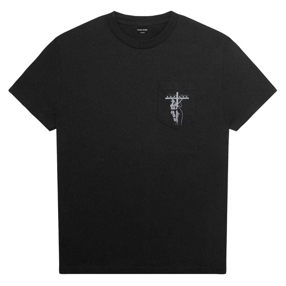 Line Worx Pocket T-Shirt - Black