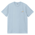 American Script Organic T-Shirt - Frosted Blue