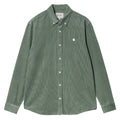 Madison Fine Cord Shirt - Park/Wax