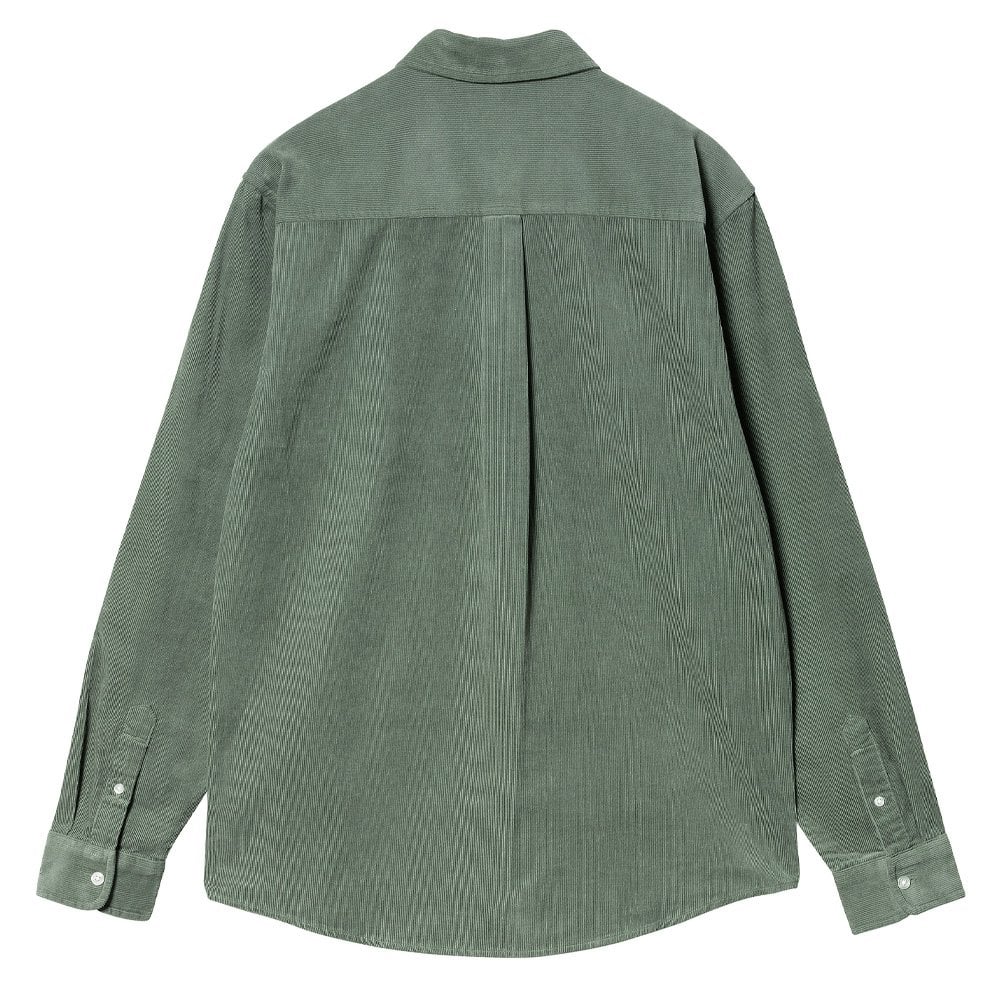Madison Fine Cord Shirt - Park/Wax