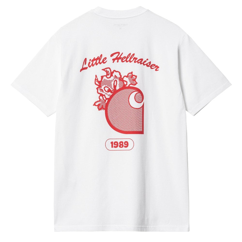 Little Hellraiser T-Shirt - White/Red