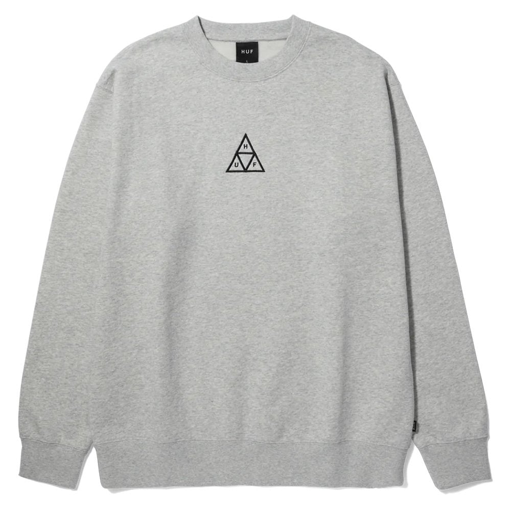 Set Triple Triangle Crewneck Sweatshirt - Heather Grey