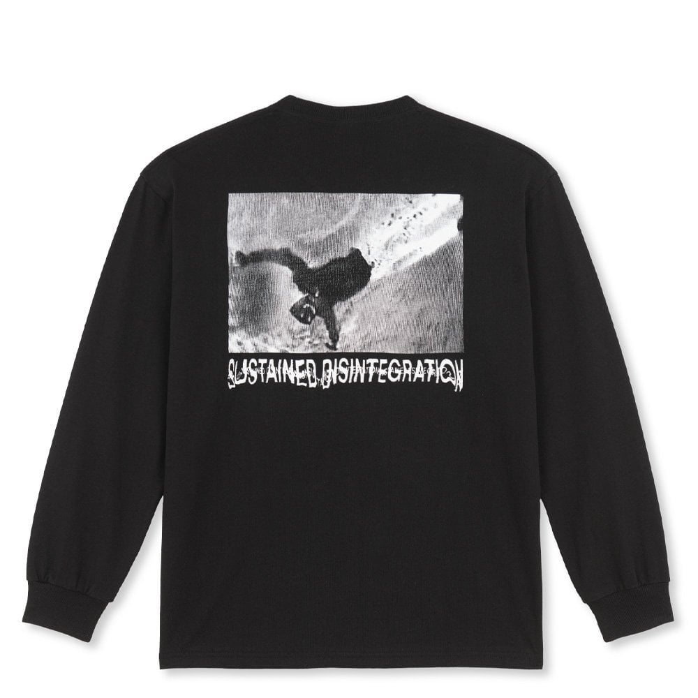 Sustained Disintegration Long Sleeve T-Shirt - Black