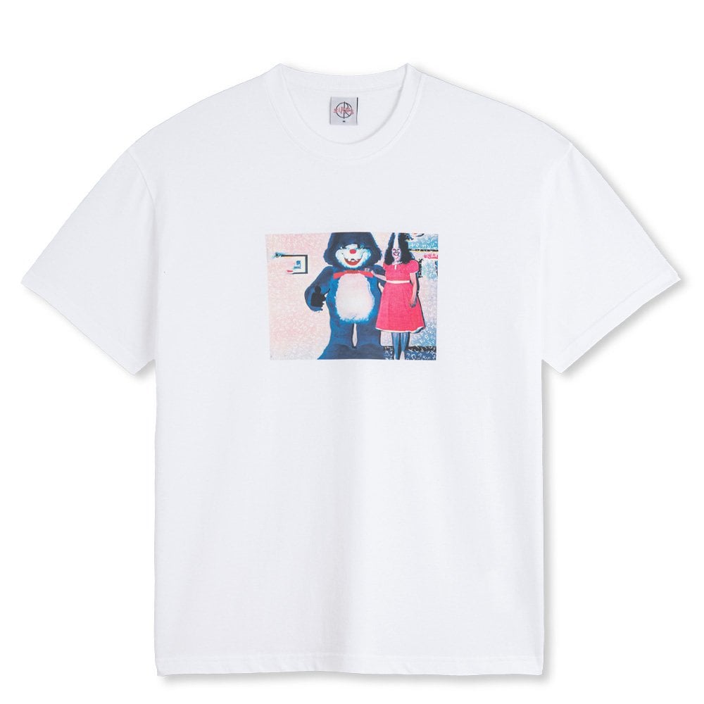 Pink Dress T-Shirt - White
