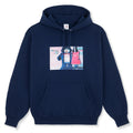 Pink Dress Hoodie - Dark Blue