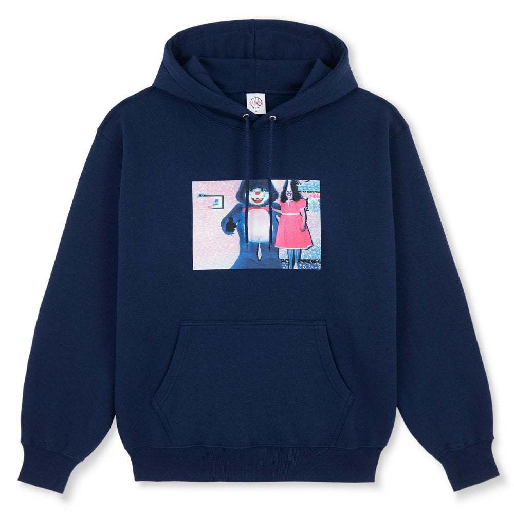 Pink Dress Hoodie - Dark Blue