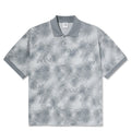 Scribble Surf Polo Shirt - Silver