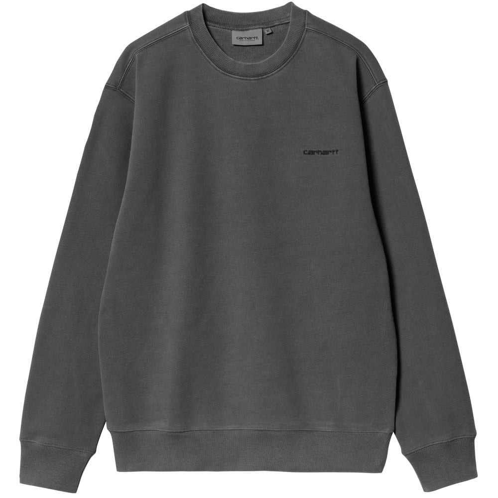Duster Script Sweatshirt - Black