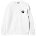 Heart Bandana Sweatshirt - White/Black