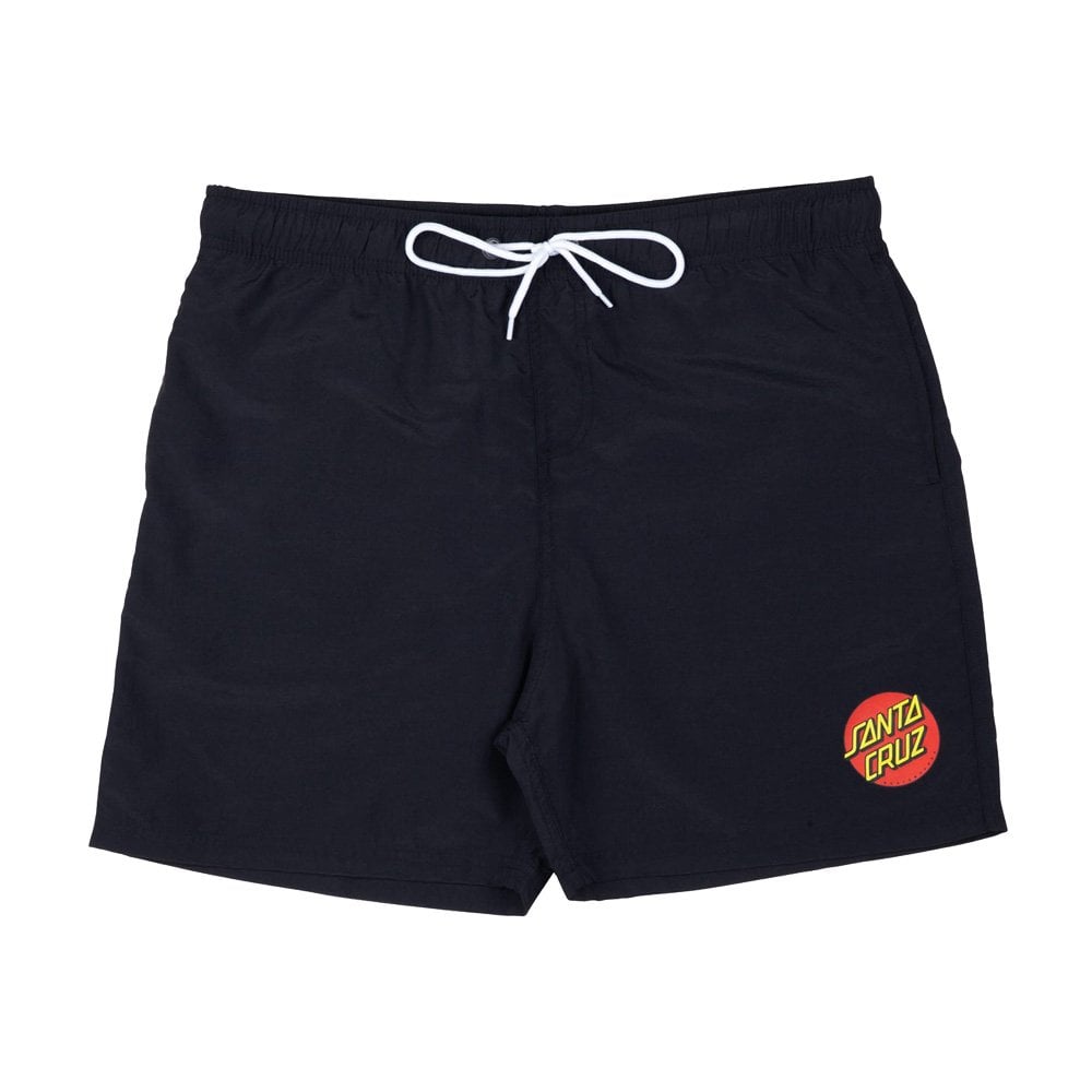 Classic Dot Swim Shorts - Black