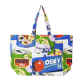 Multi Cans Tote Bag - White Multi