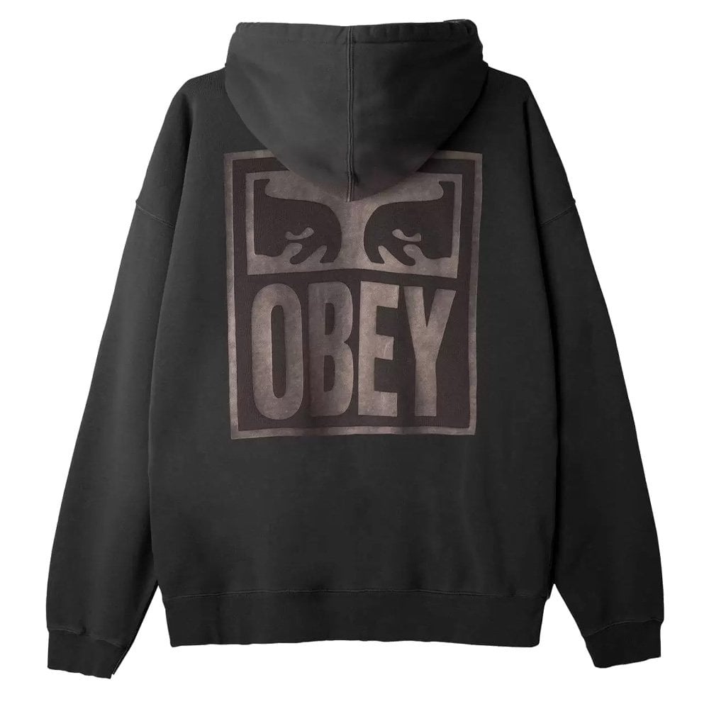 Eyes Icon Extra Hoodie - Pig Black