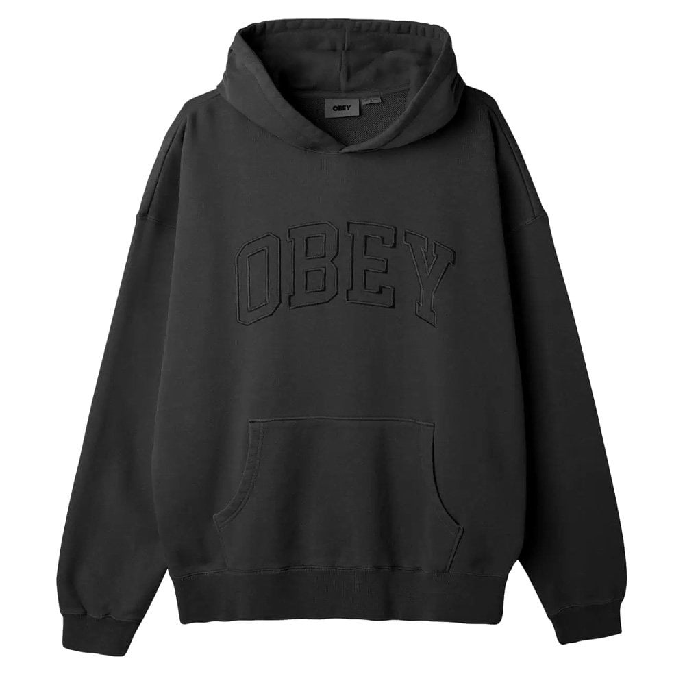 Collegiate Extra Heavy Hoodie - Pig Black