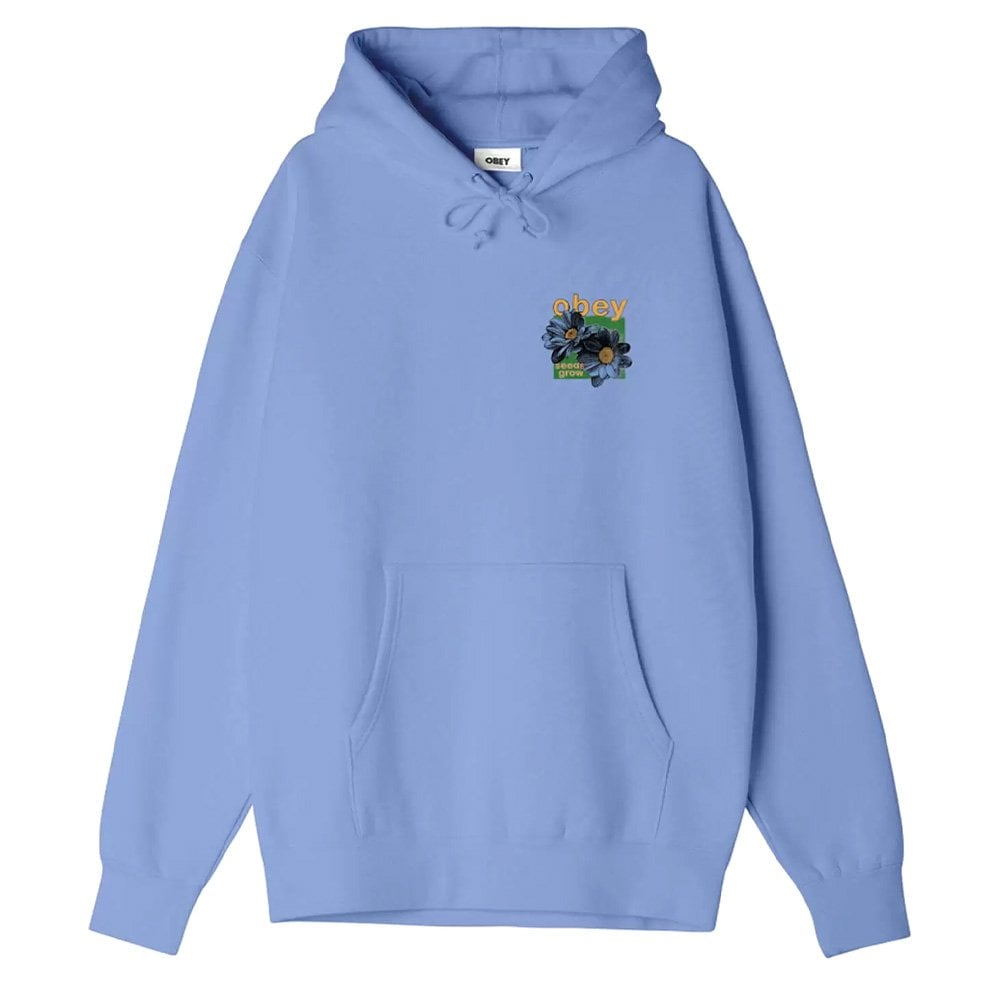 Seeds Grow Box Fit Heavyweight Hoodie - Hydrangea
